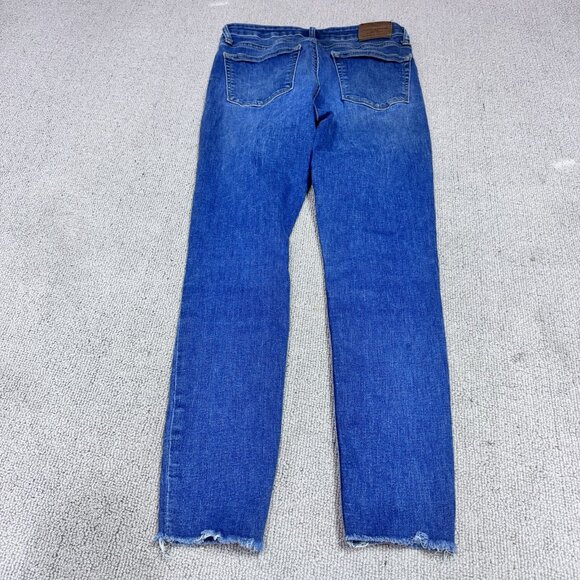 Lucky Brand Jeans Ava Crop Blue Pockets Women’s Size 4 - Picture 9 of 12